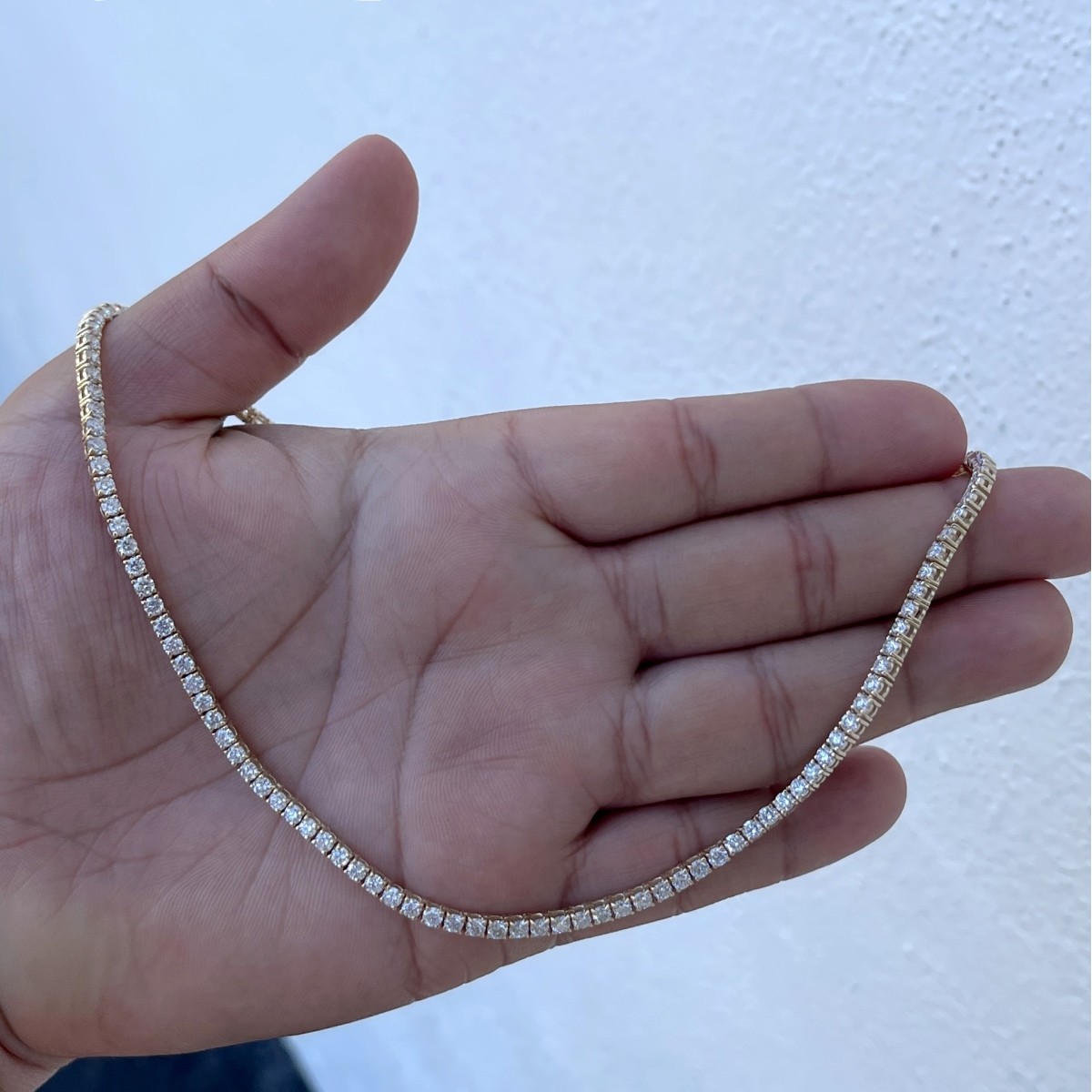 Diamond and 14K Necklace
