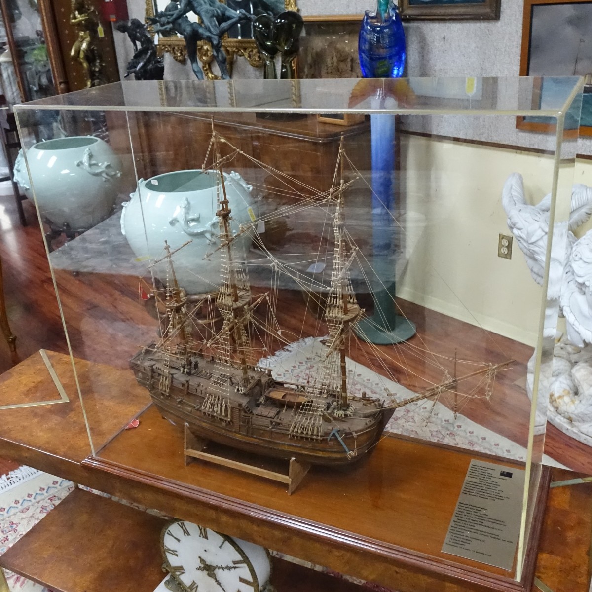 Large "Endeavor" Galleon Ship's Model