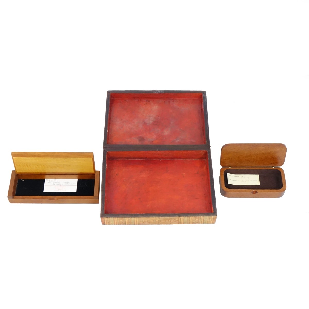 Vintage Assorted Wooden Boxes