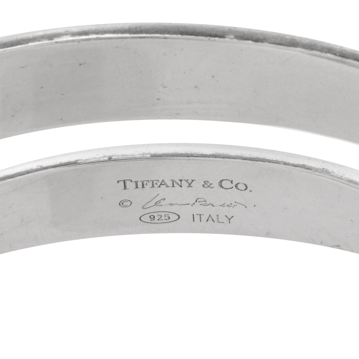 Elsa Paretti Tiffany Silver Cuff Bracelet