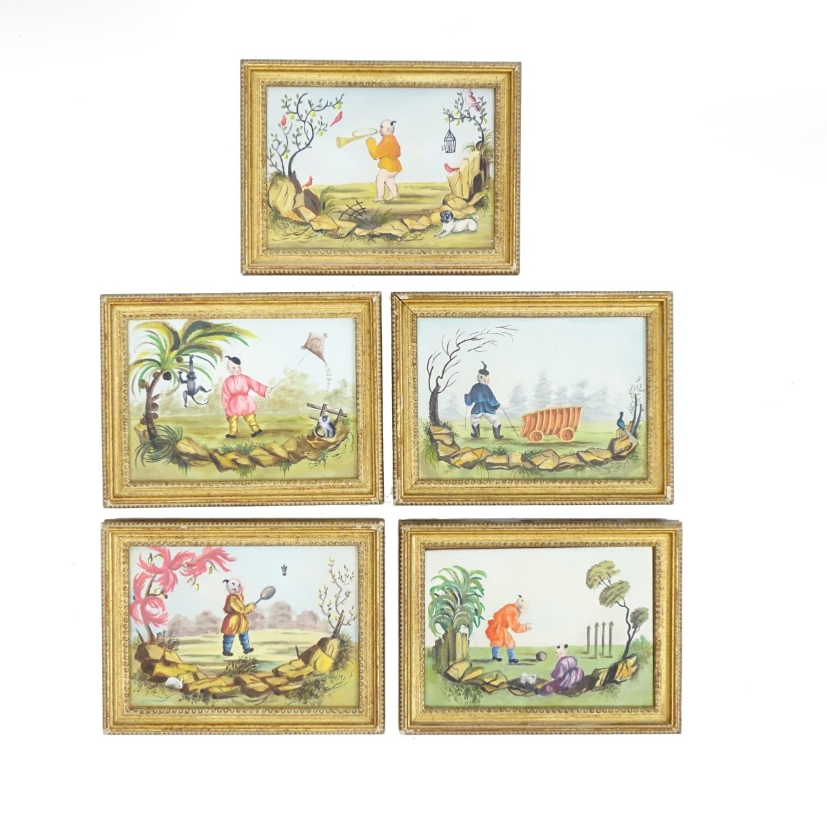 Chinoiserie Style Paintings