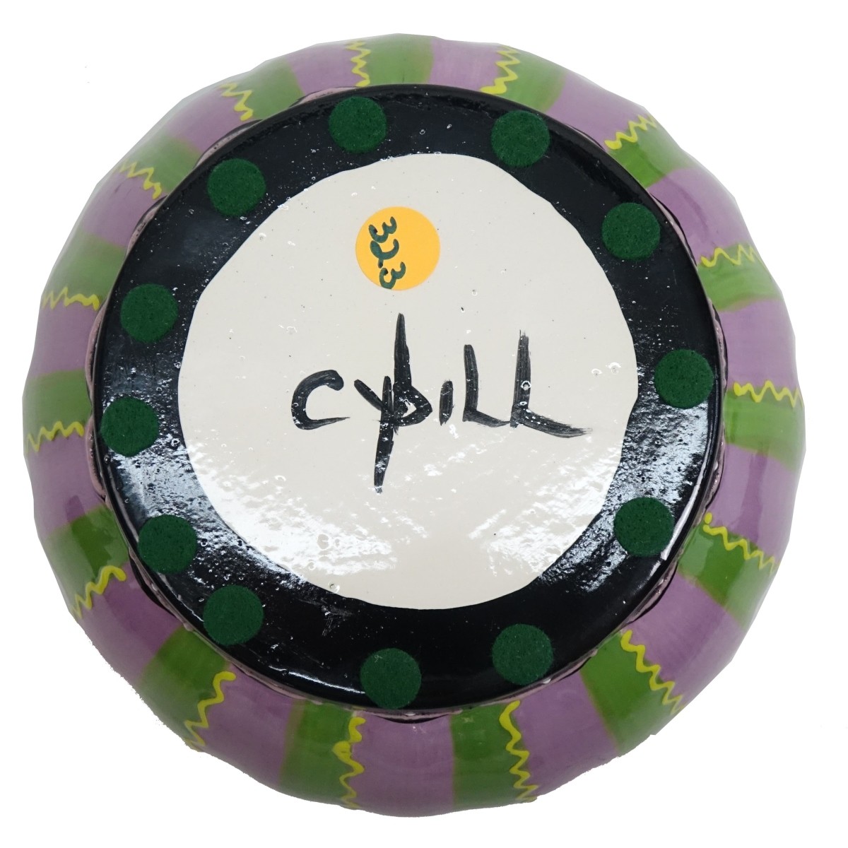 Cybill Covered Jar