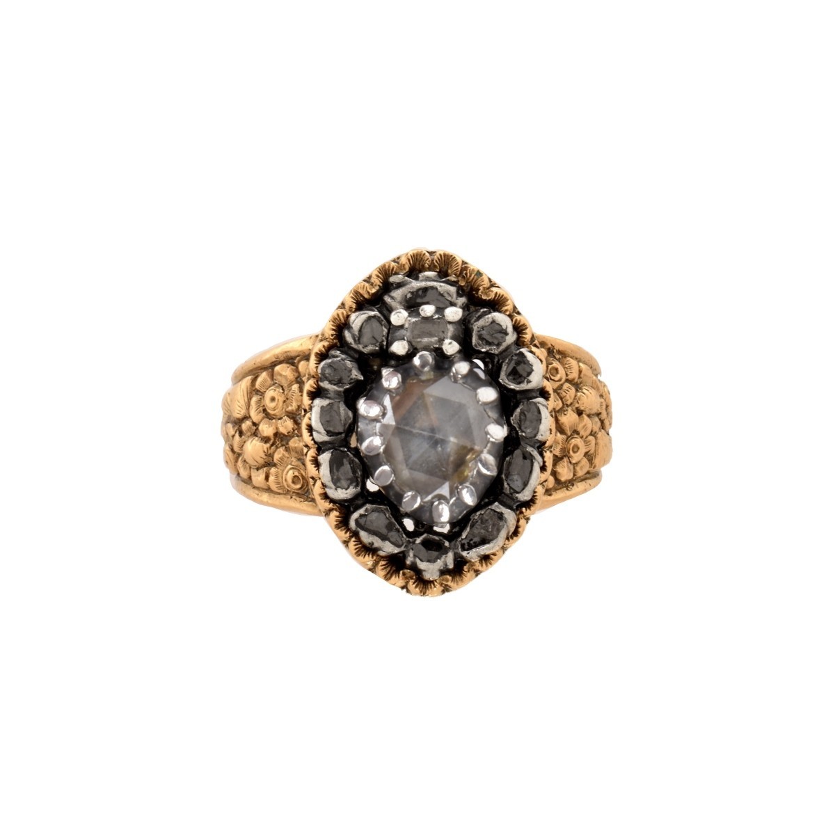 Victorian Diamond and 14K Ring