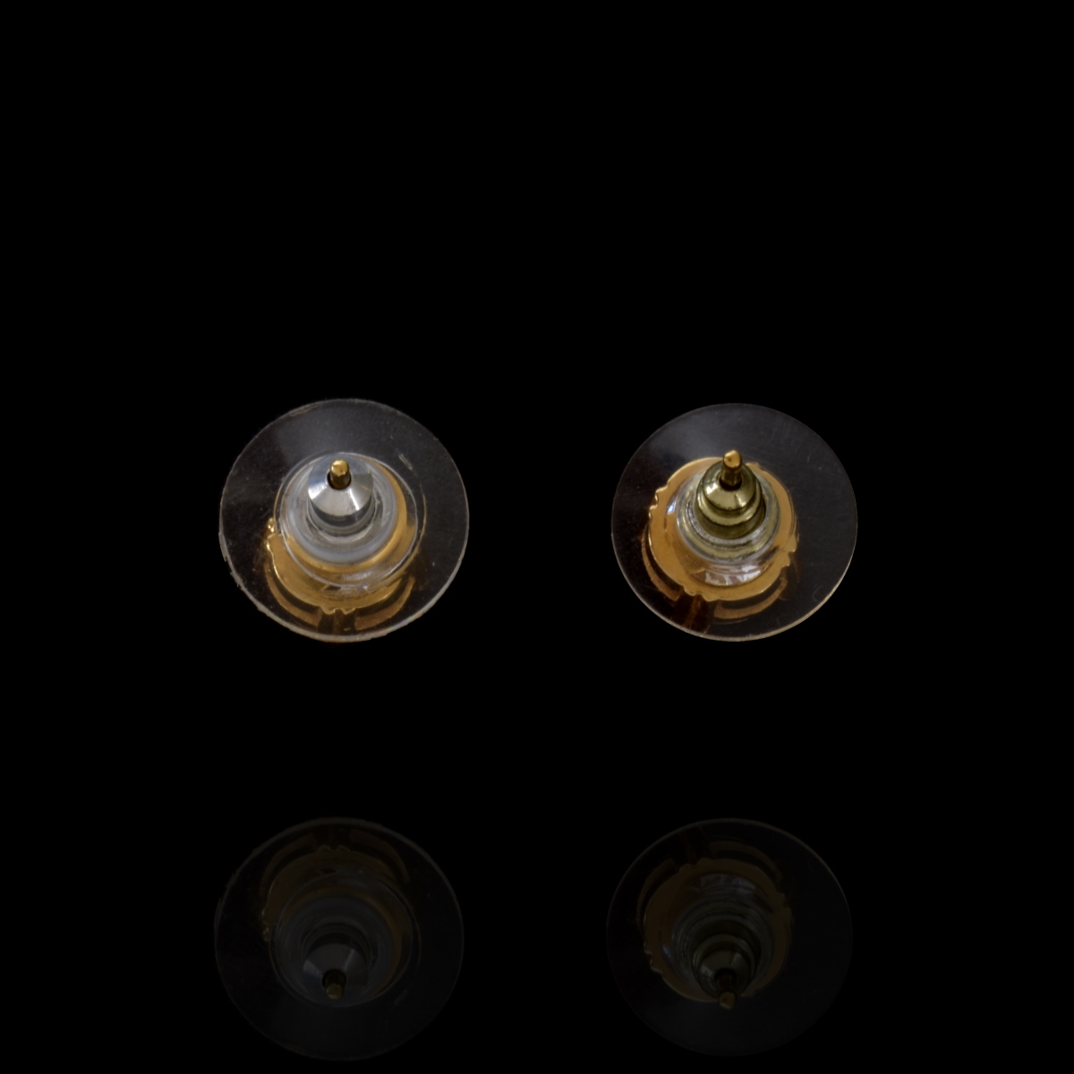 CZ and 22K Ear Studs