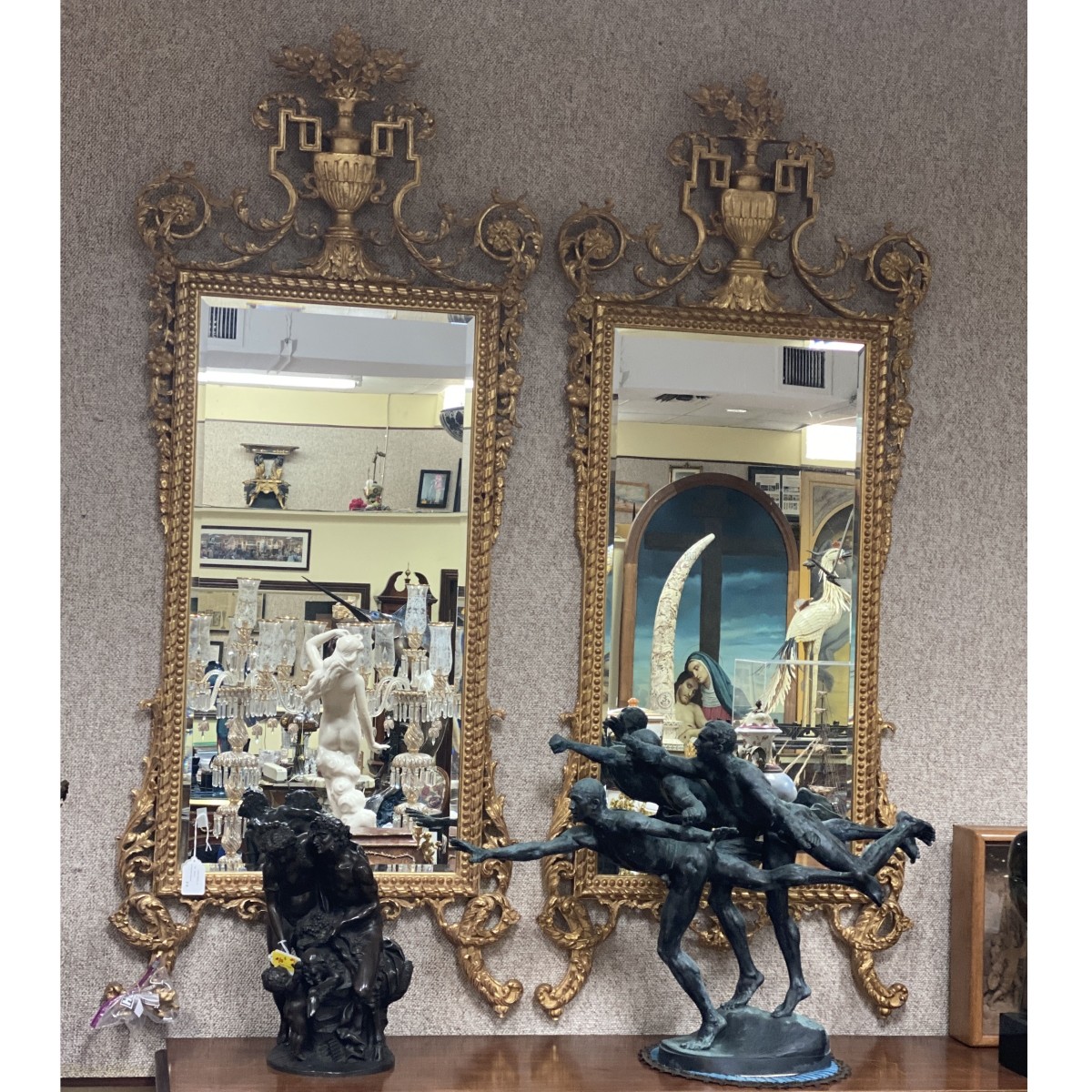 Pair of Neo-classical style Mirrors