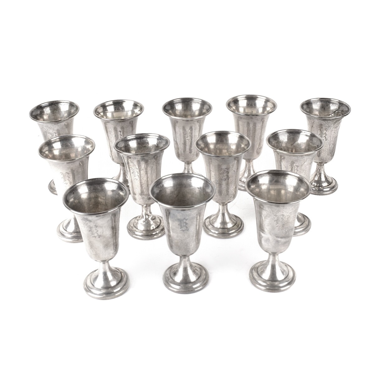 Weighted Kiddush Cups