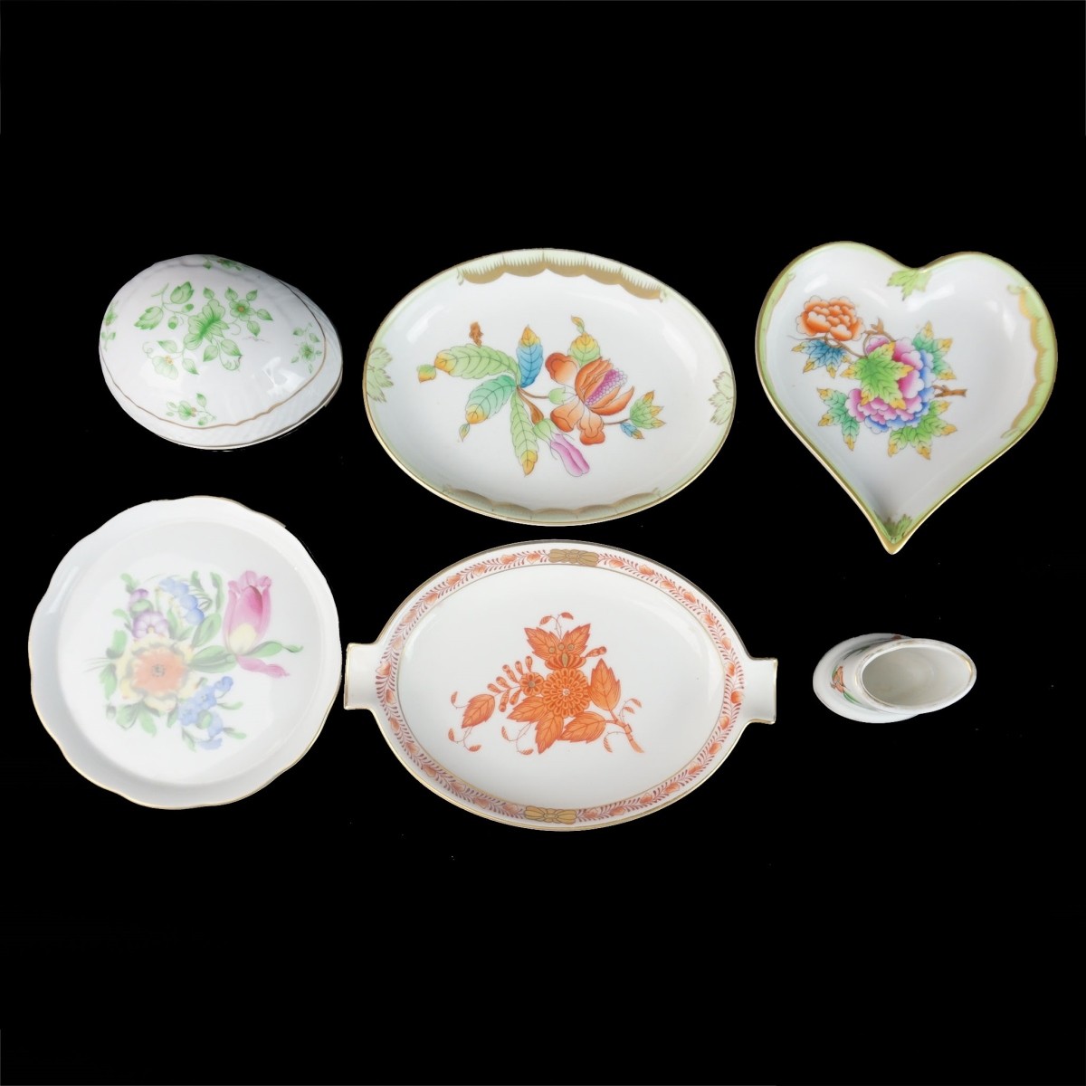 Herend and Hollohaza Porcelain