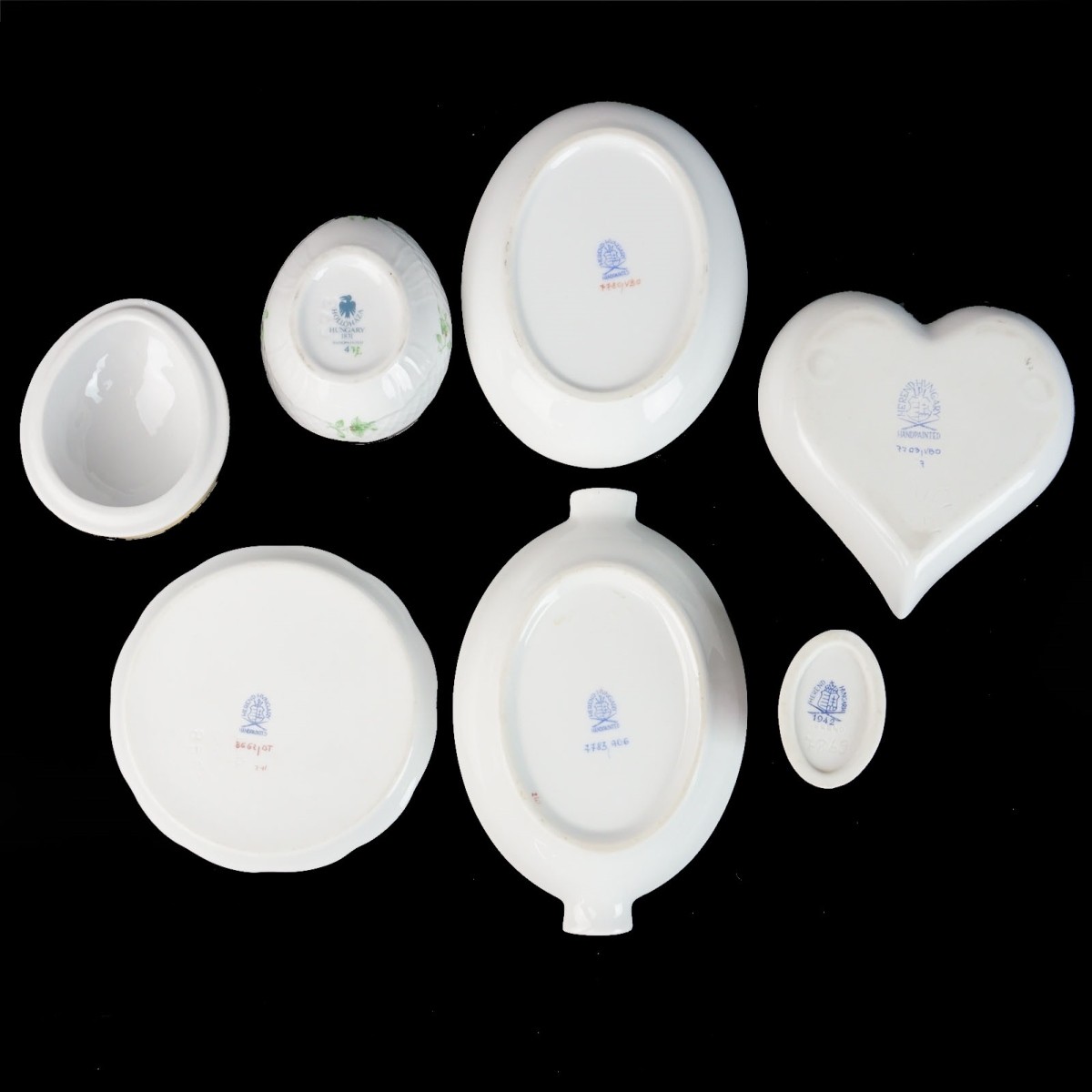 Herend and Hollohaza Porcelain