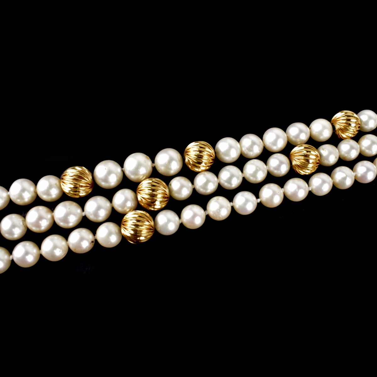 David Webb Pearl and 14K Necklace