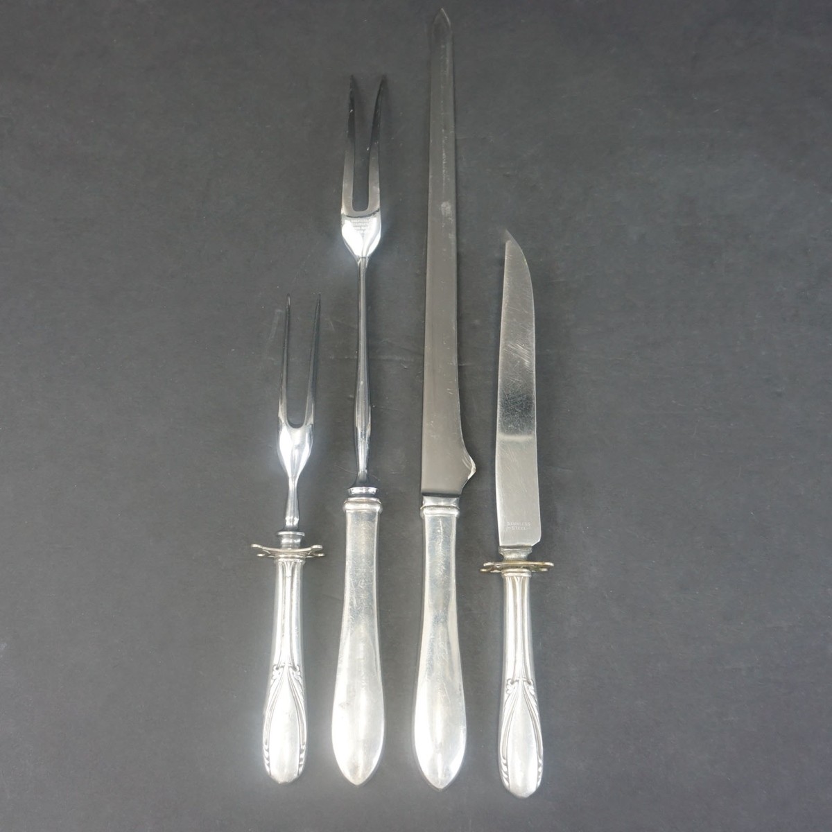 Silver Handle Carving Sets