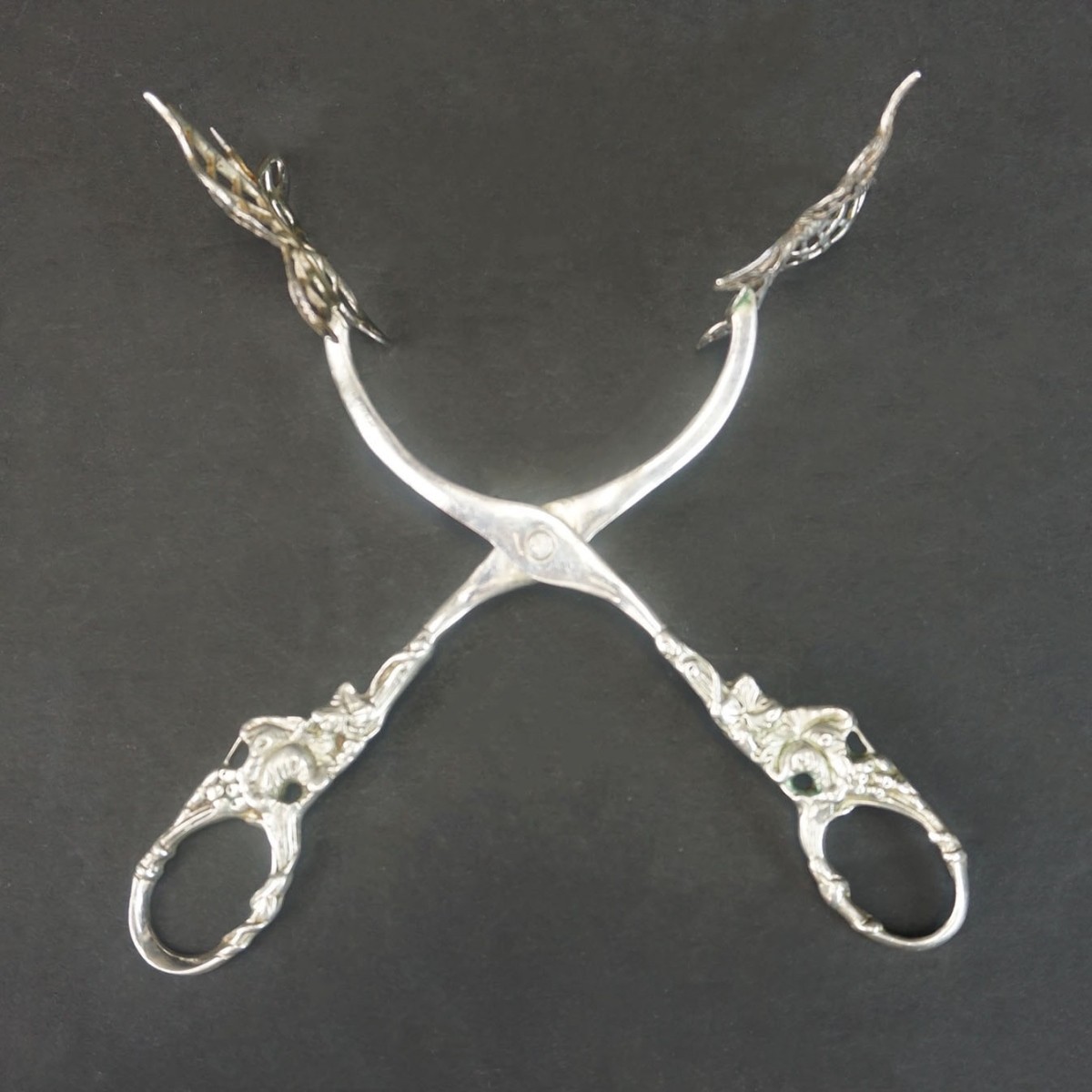 Silver Pastry Tongs