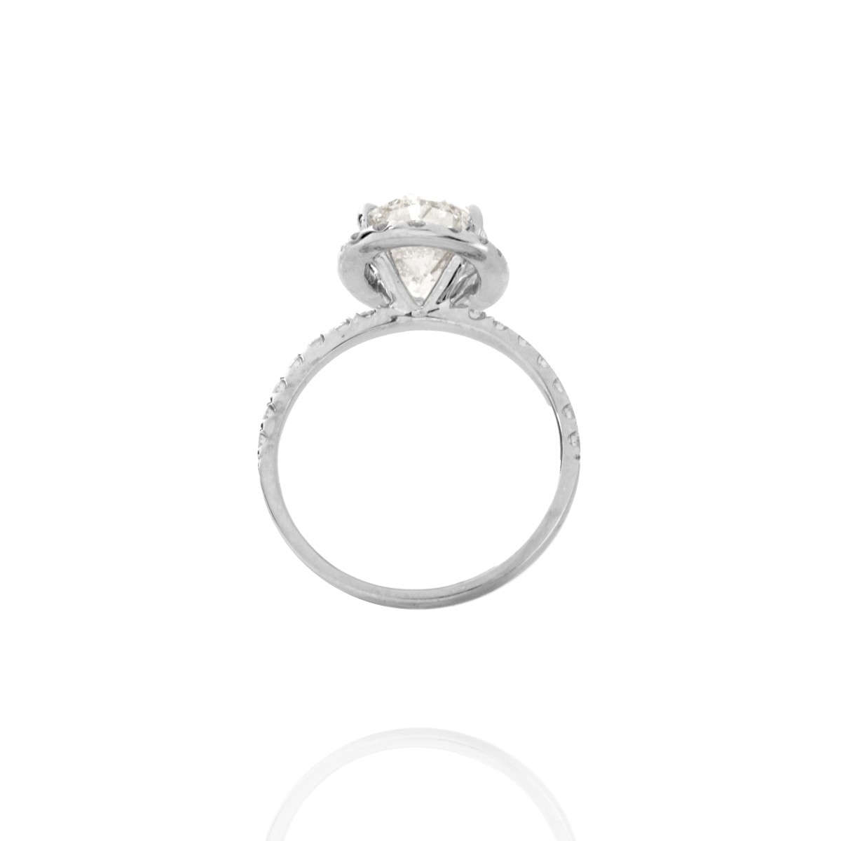 EGL Diamond and 18K Ring