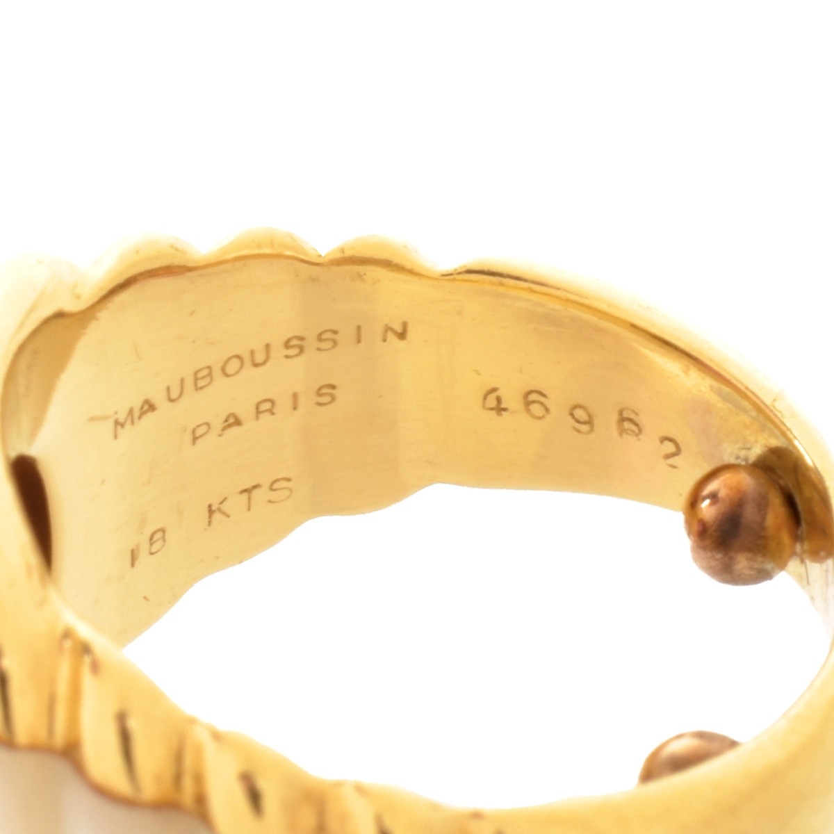 Mauboussin Gemstone and 18K Ring