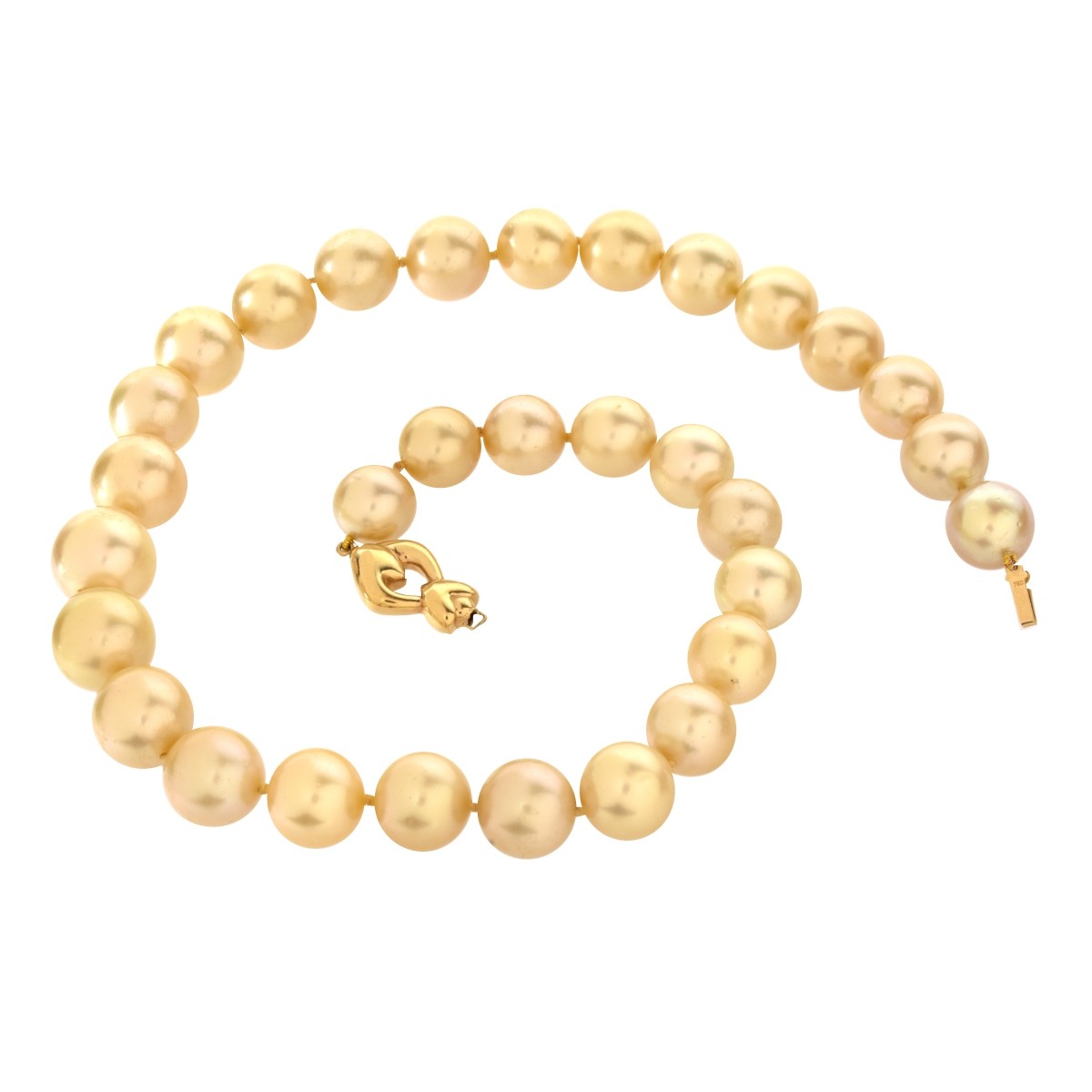 South Sea Pearl and 18K Necklace