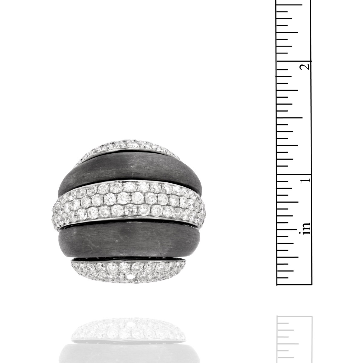 Diamond and 18K Cocktail Ring