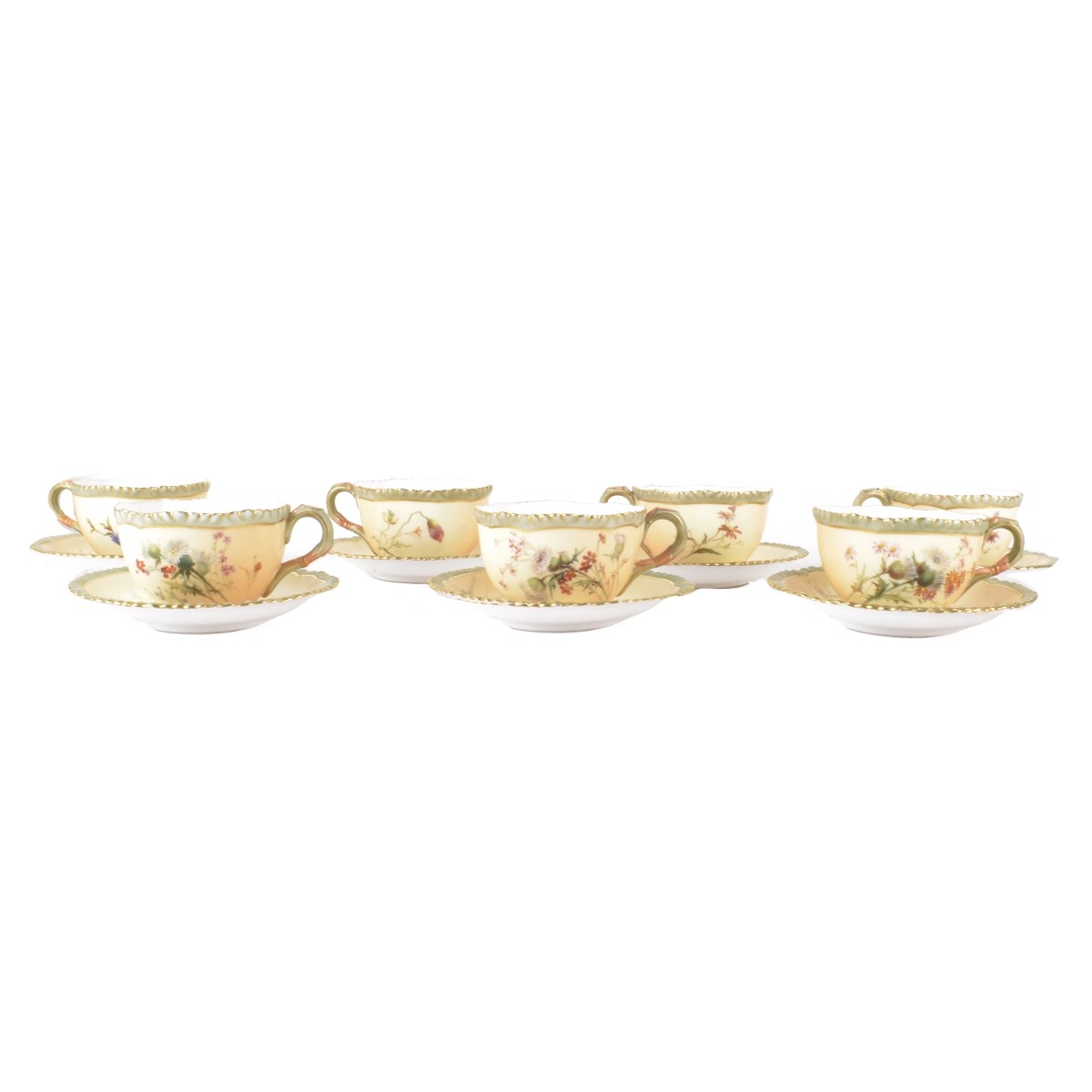 Royal Worcester Cups / Saucers