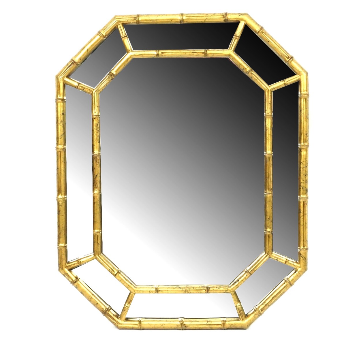 Modern Bamboo Style Mirror