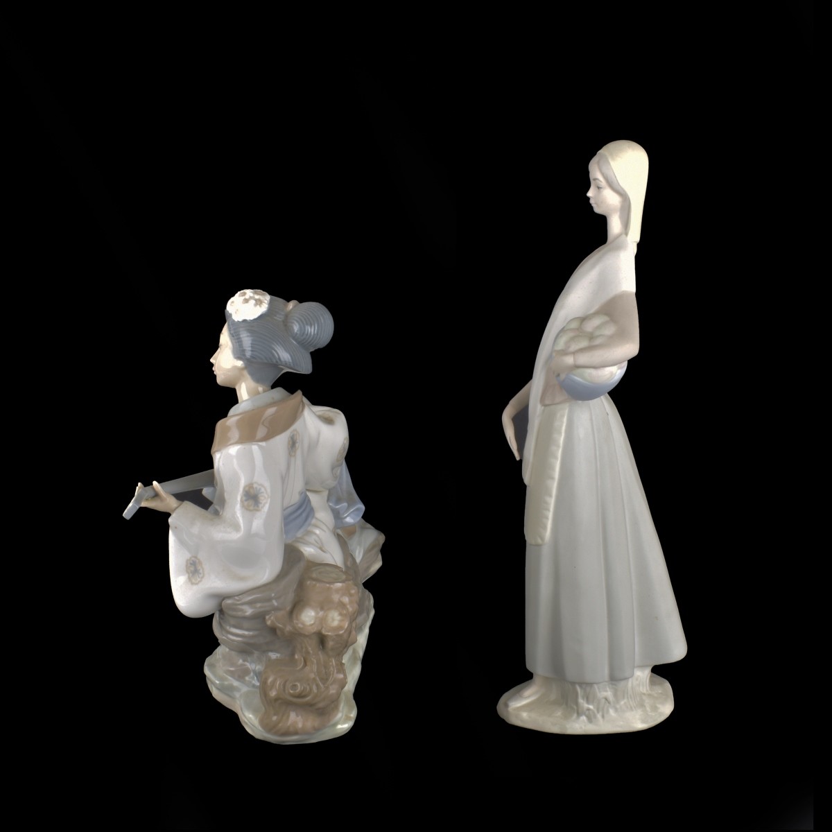 Lladro Style Figurines