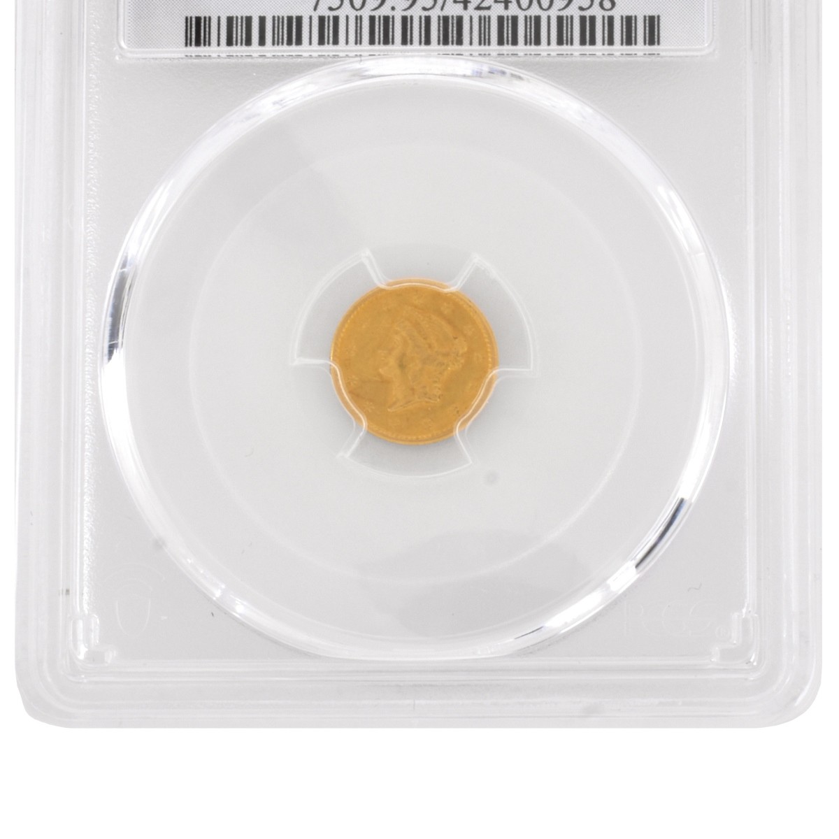 1850 US $1 Gold Coin