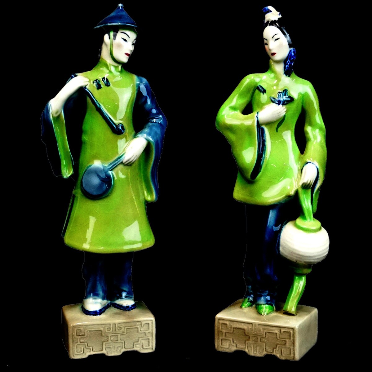 Pair of Goldscheider Figurines