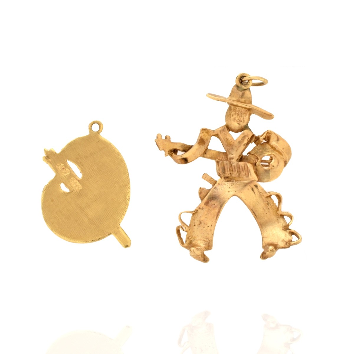 Two 14K Charms