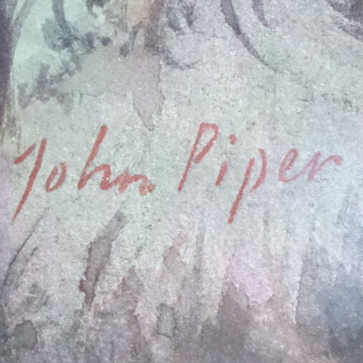 Attrib: John Piper (1903 - 1992)