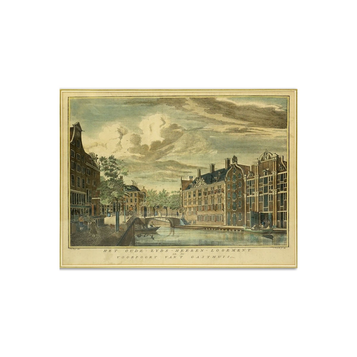 43Jan de Beyer, Dutch (1703-c.1780) Color Etching