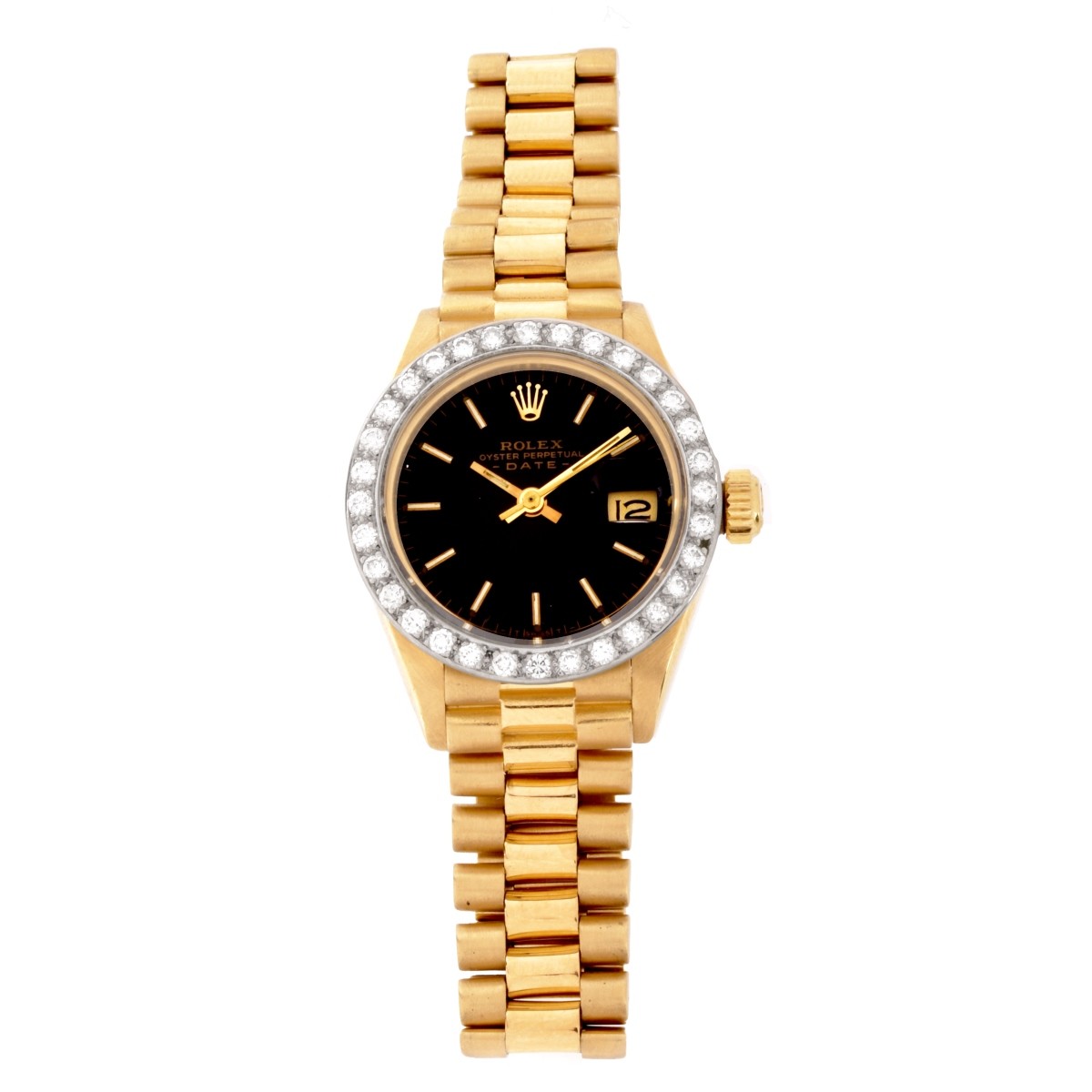 Lady's Rolex 18K Oyster Perpetual Date