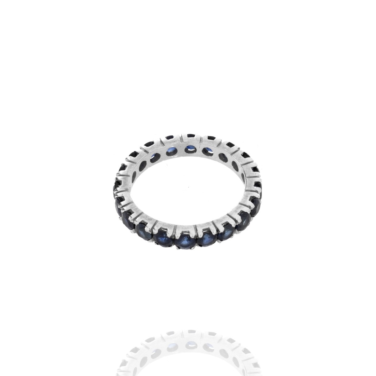 Sapphire and 14K Ring