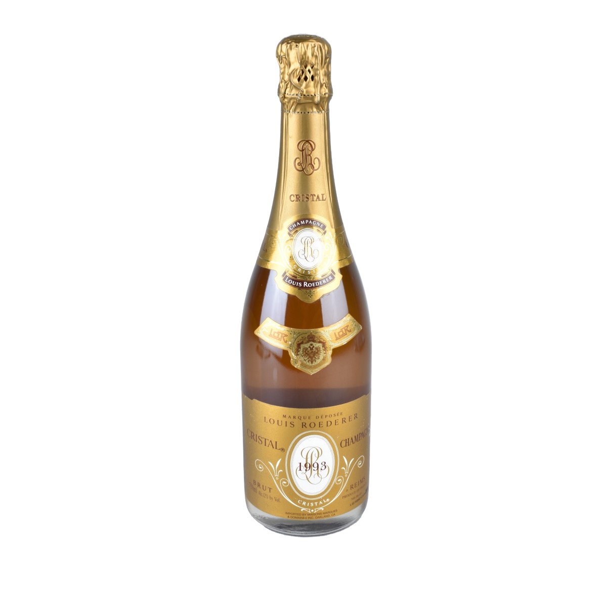 Vintage 1993 Louis Roederer Cristal Champagne