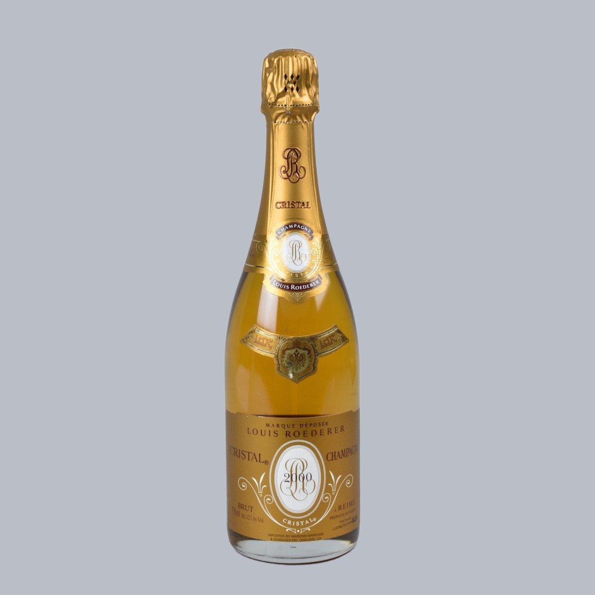 Vintage 2000 Louis Roederer Cristal Champagne
