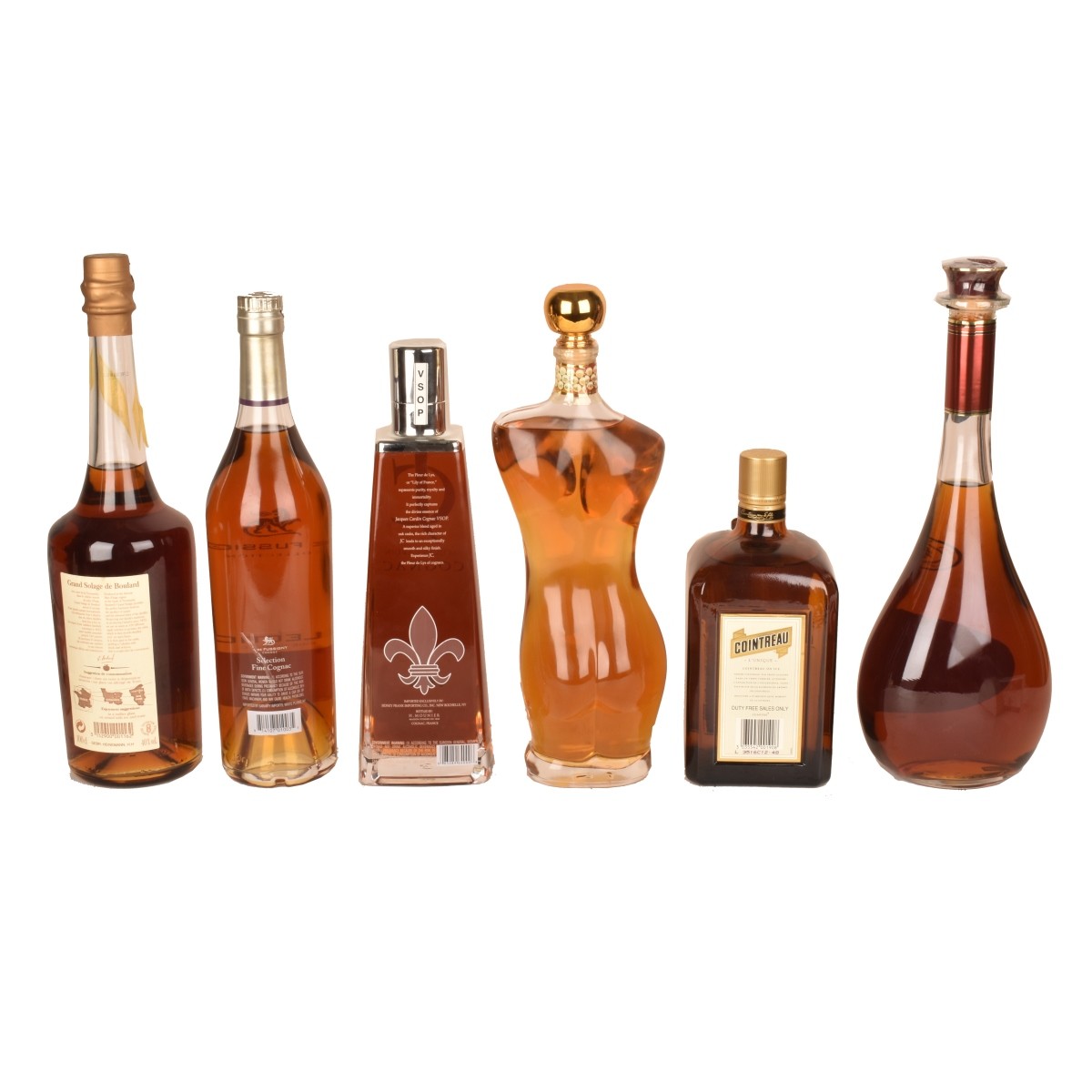 Six Assorted Bottles