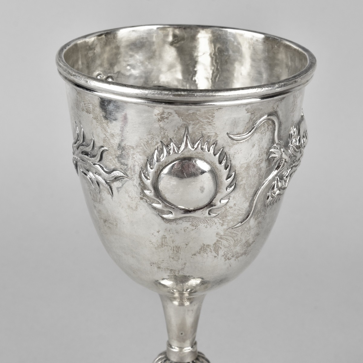 Wang Hing & Co Chinese Silver Chalice