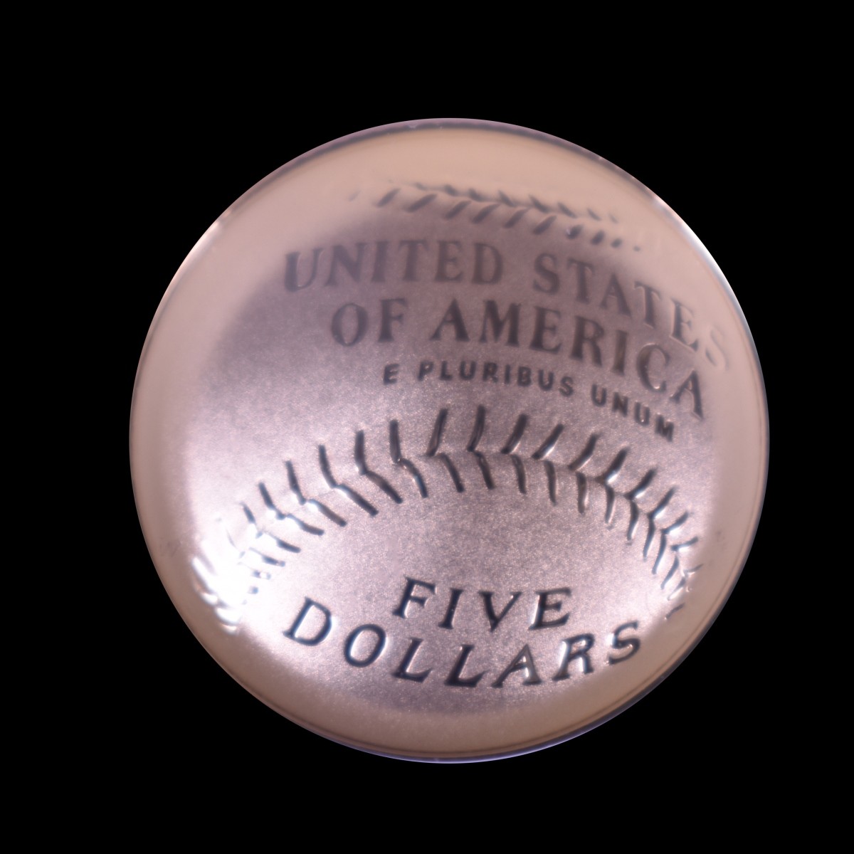 2014-W $5 Baseball Hall of Fame Gold Coin