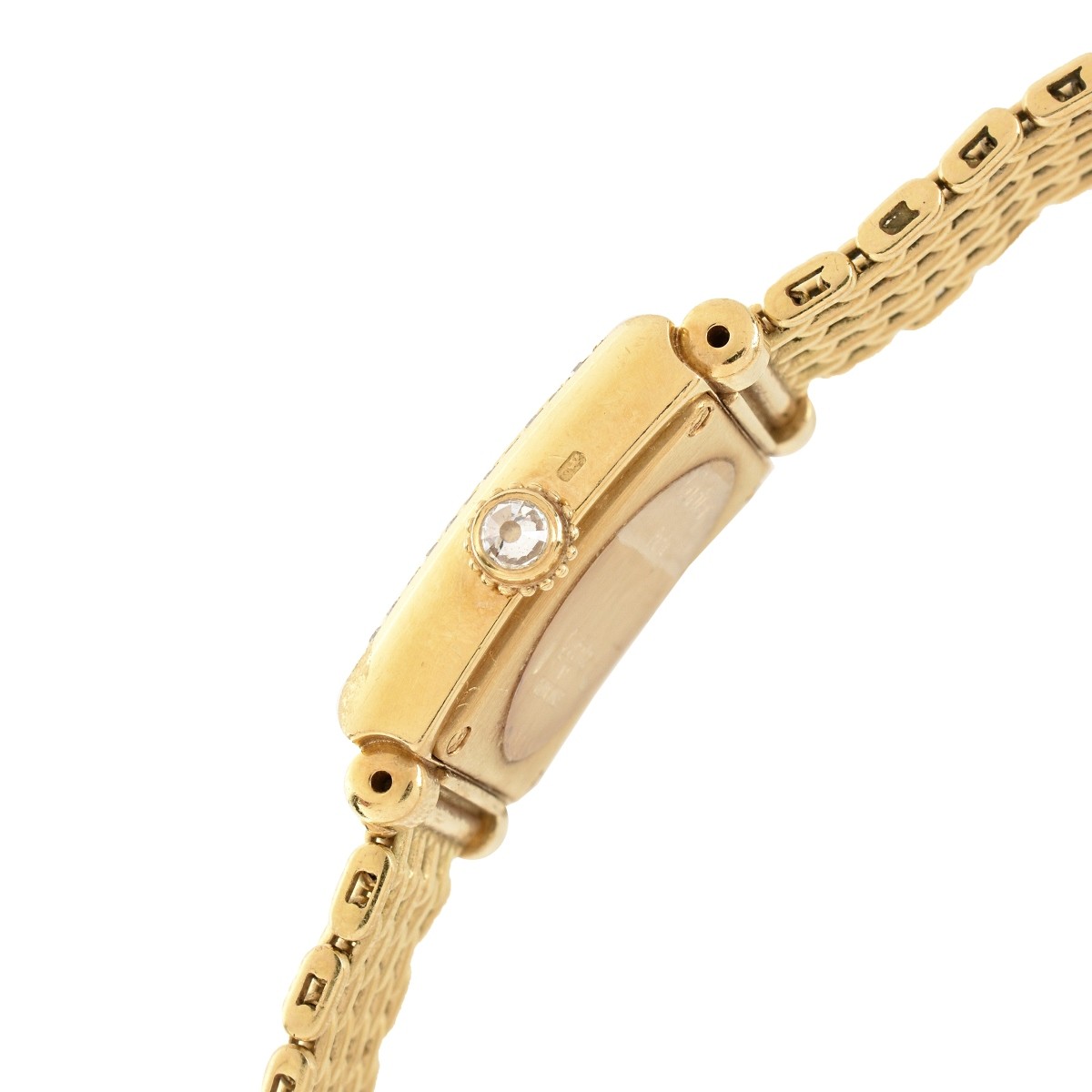Cartier 18K and Diamond Watch
