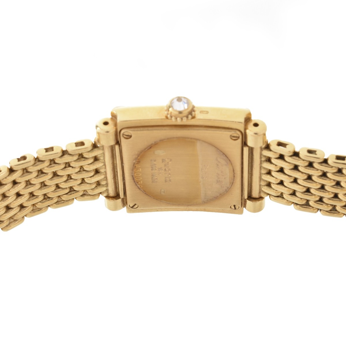 Cartier 18K and Diamond Watch