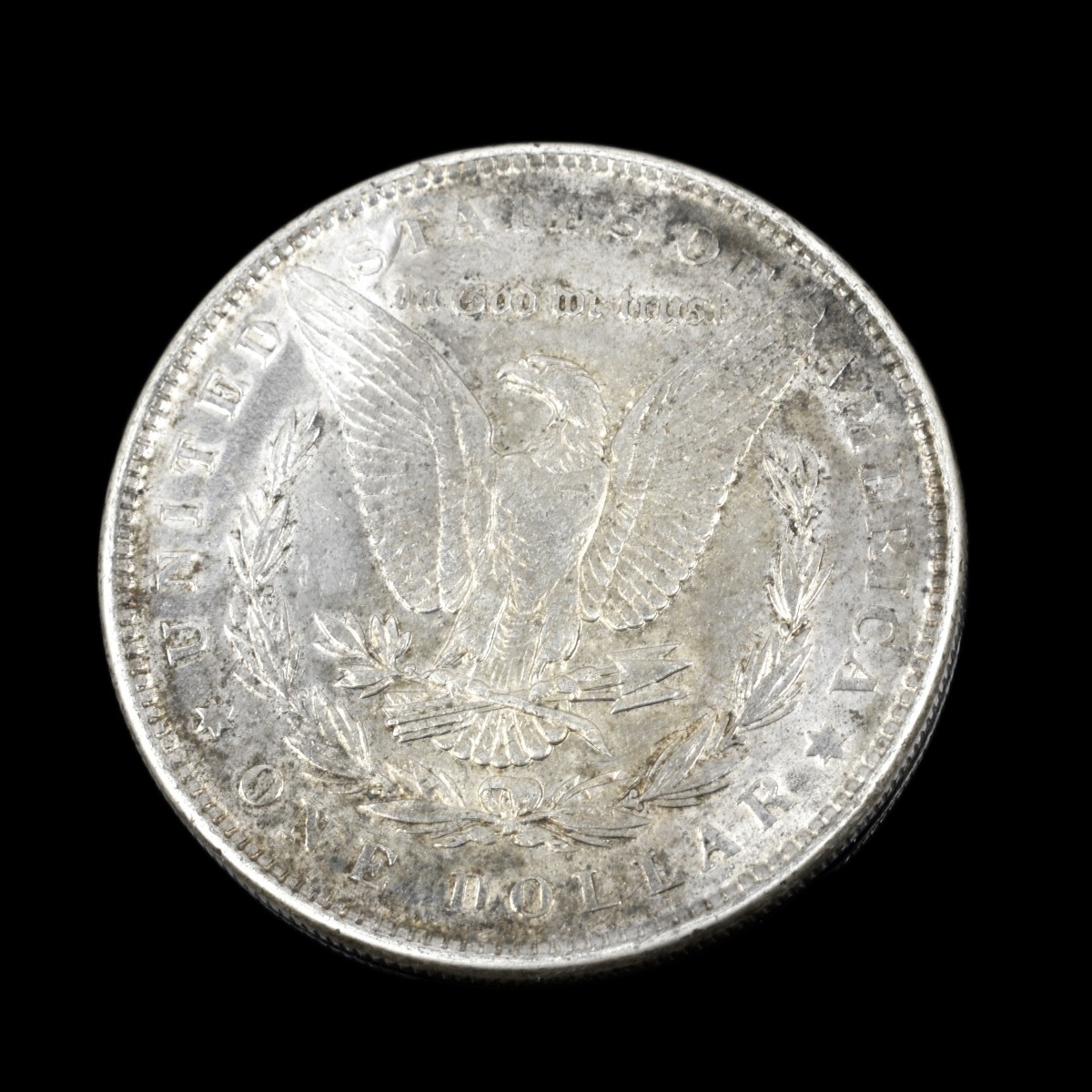 Ten U.S. Silver Morgan Dollars