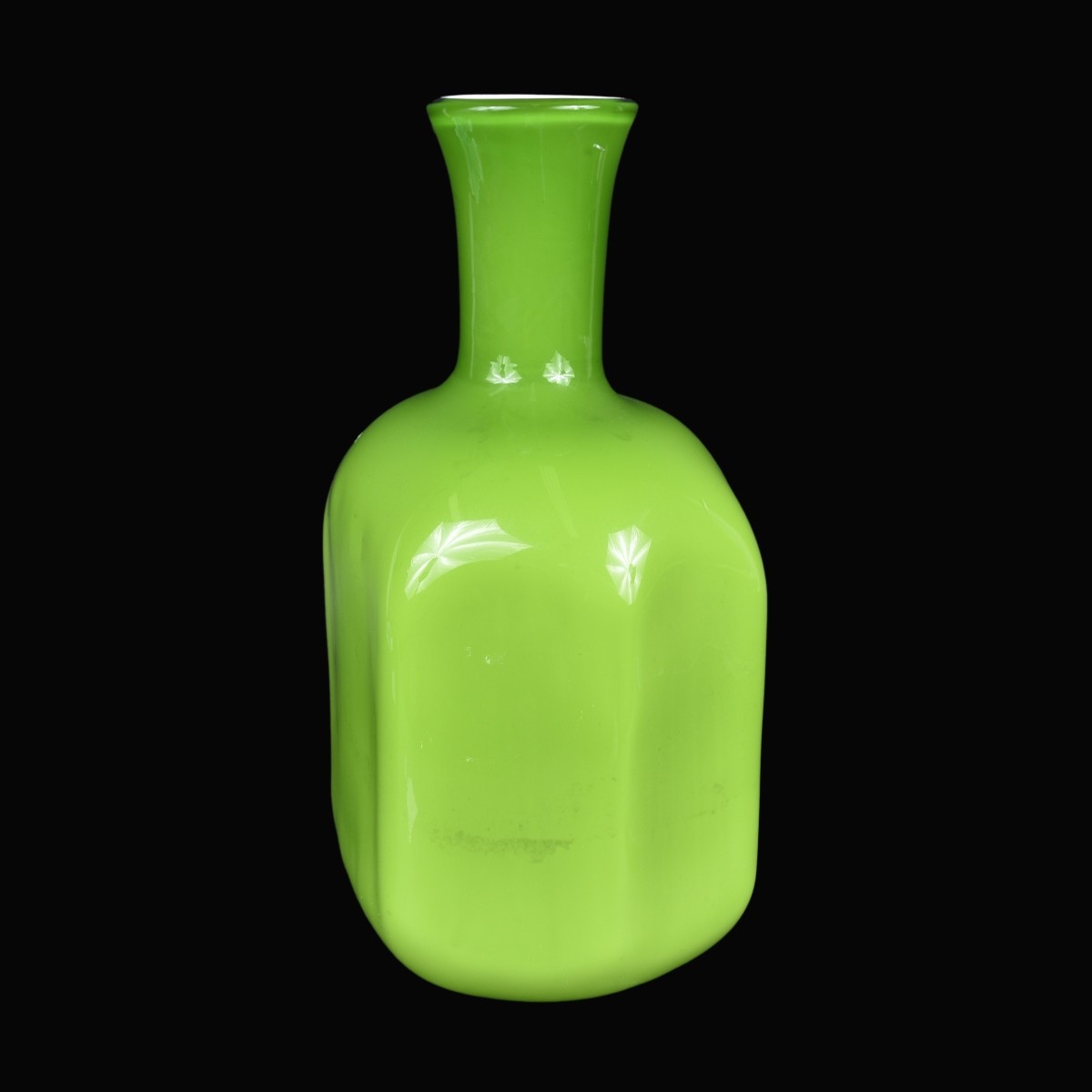 Large Italian Venini Bottle Vase