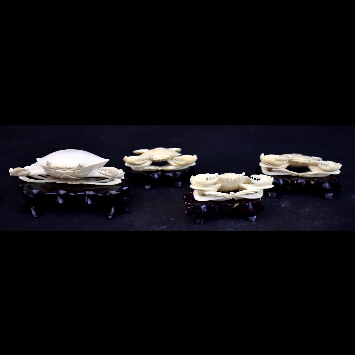 Chinese Crab Figurines