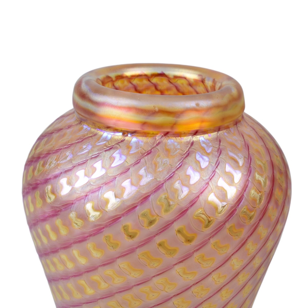 Steven Correia (20th Cent.) Art Glass Vase