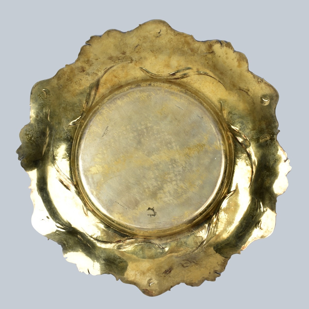 Howard & Co Art Nouveau Silver Bowl