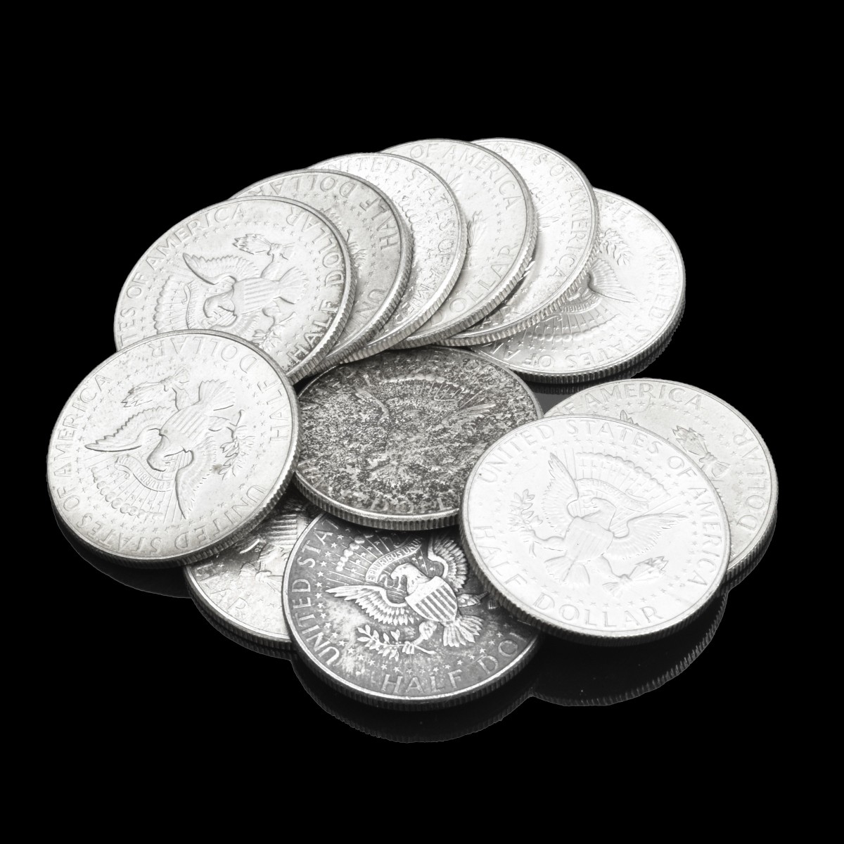 U.S. Silver Kennedy Half Dollars