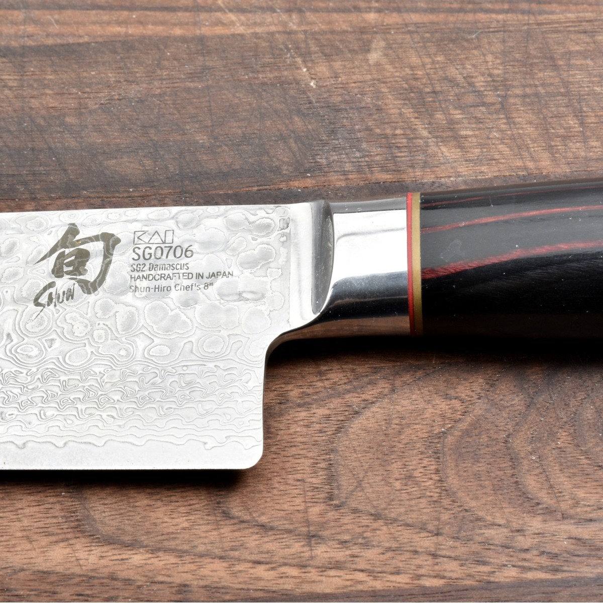 Two Japanese Chef's Knives