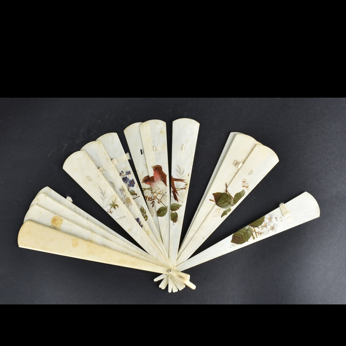 Antique Chinese Folding Fan