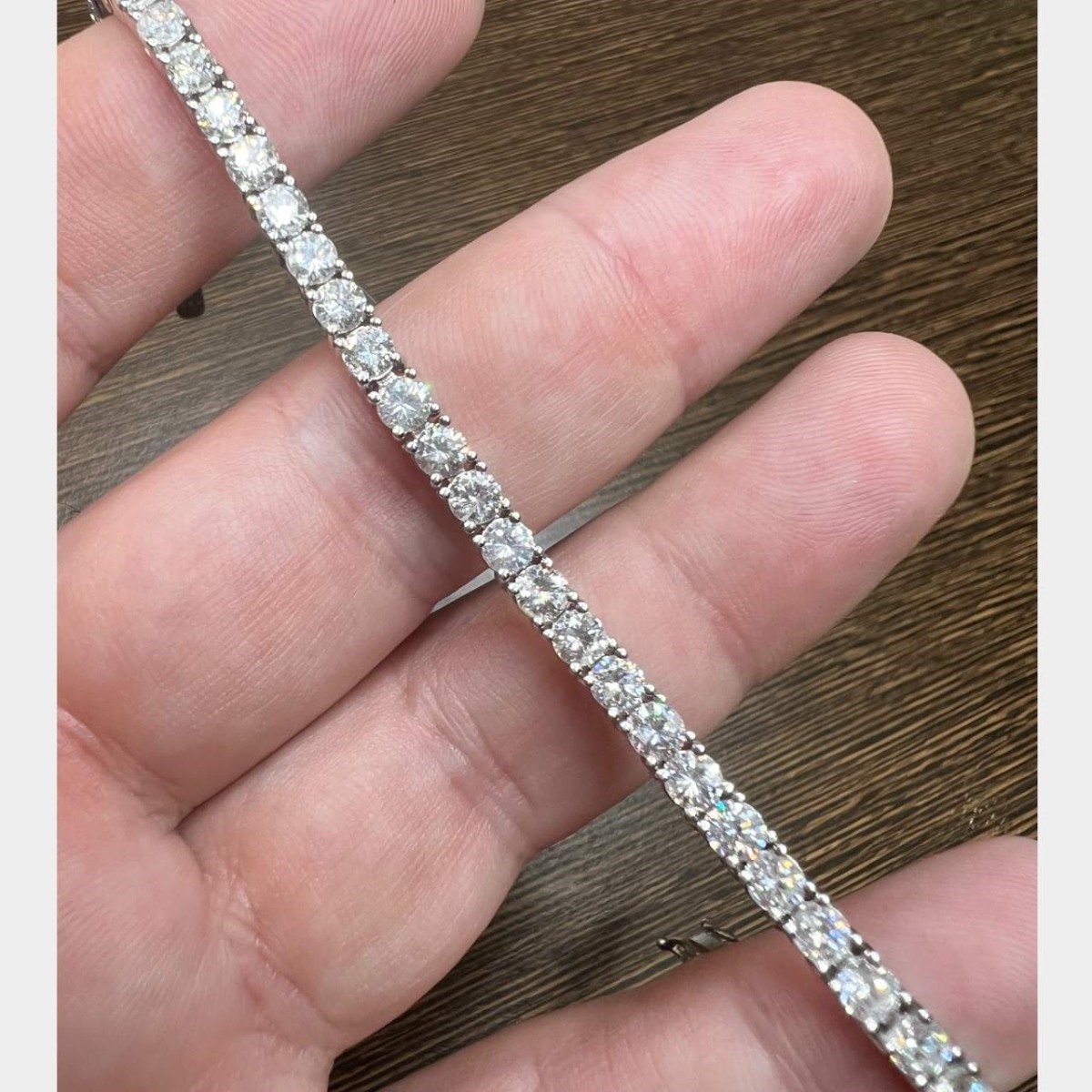 Diamond and 14K Bracelet