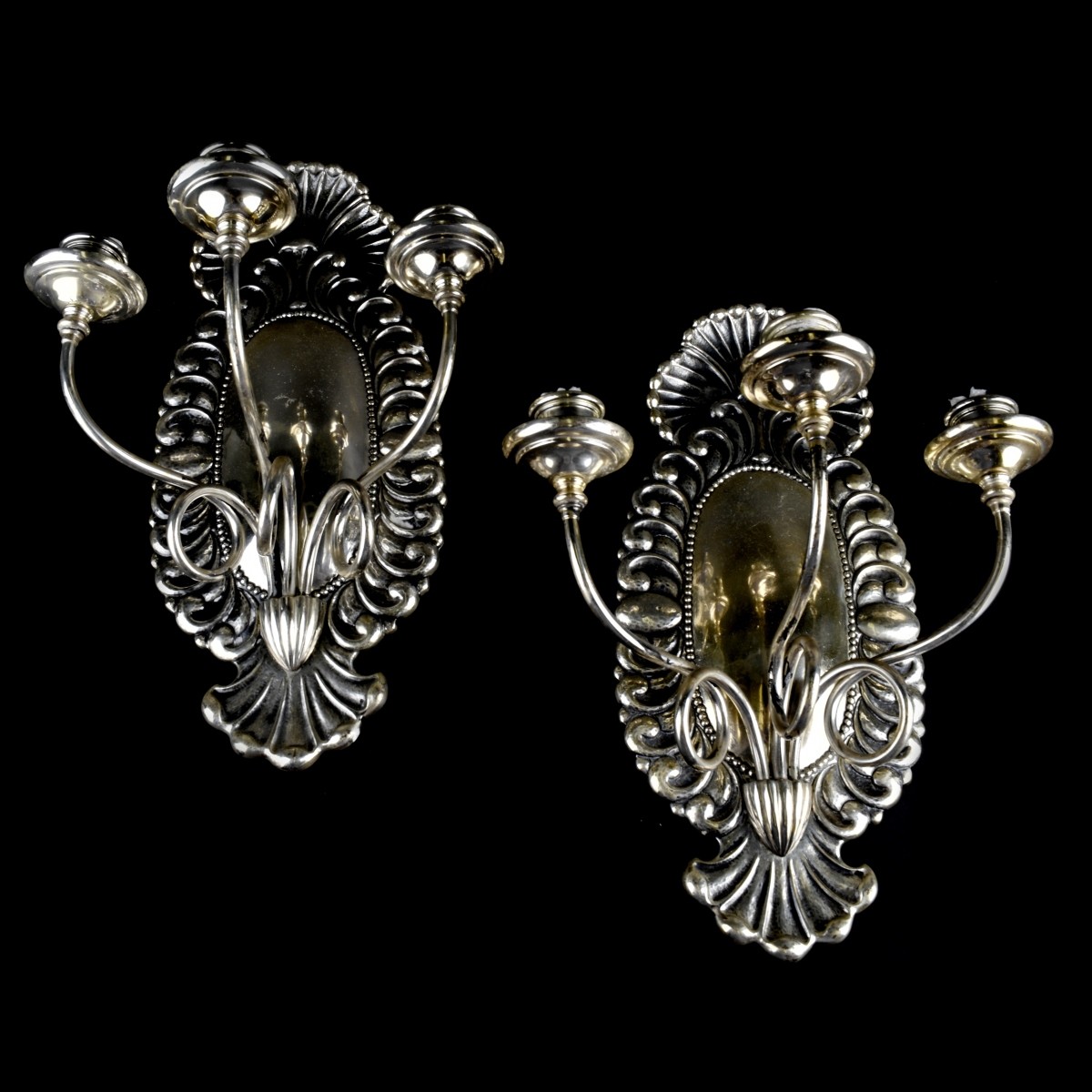 Pair of Neoclassical Style Sconces