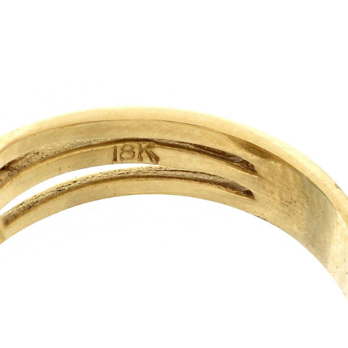 18K and 5g Ingot Ring