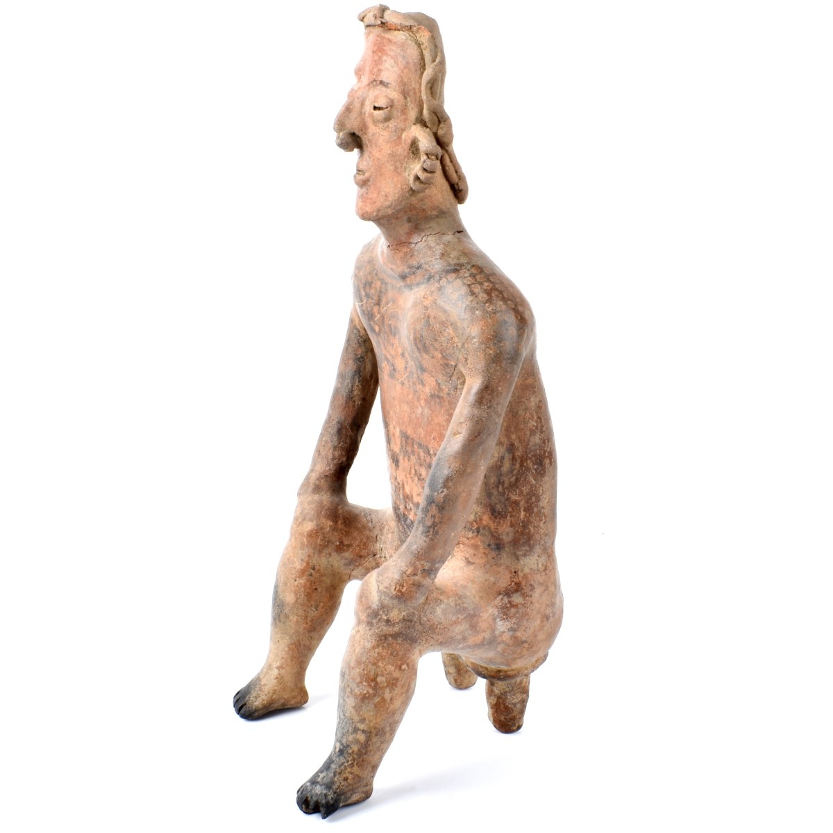 Pre Columbian or Later Terracotta Figurine