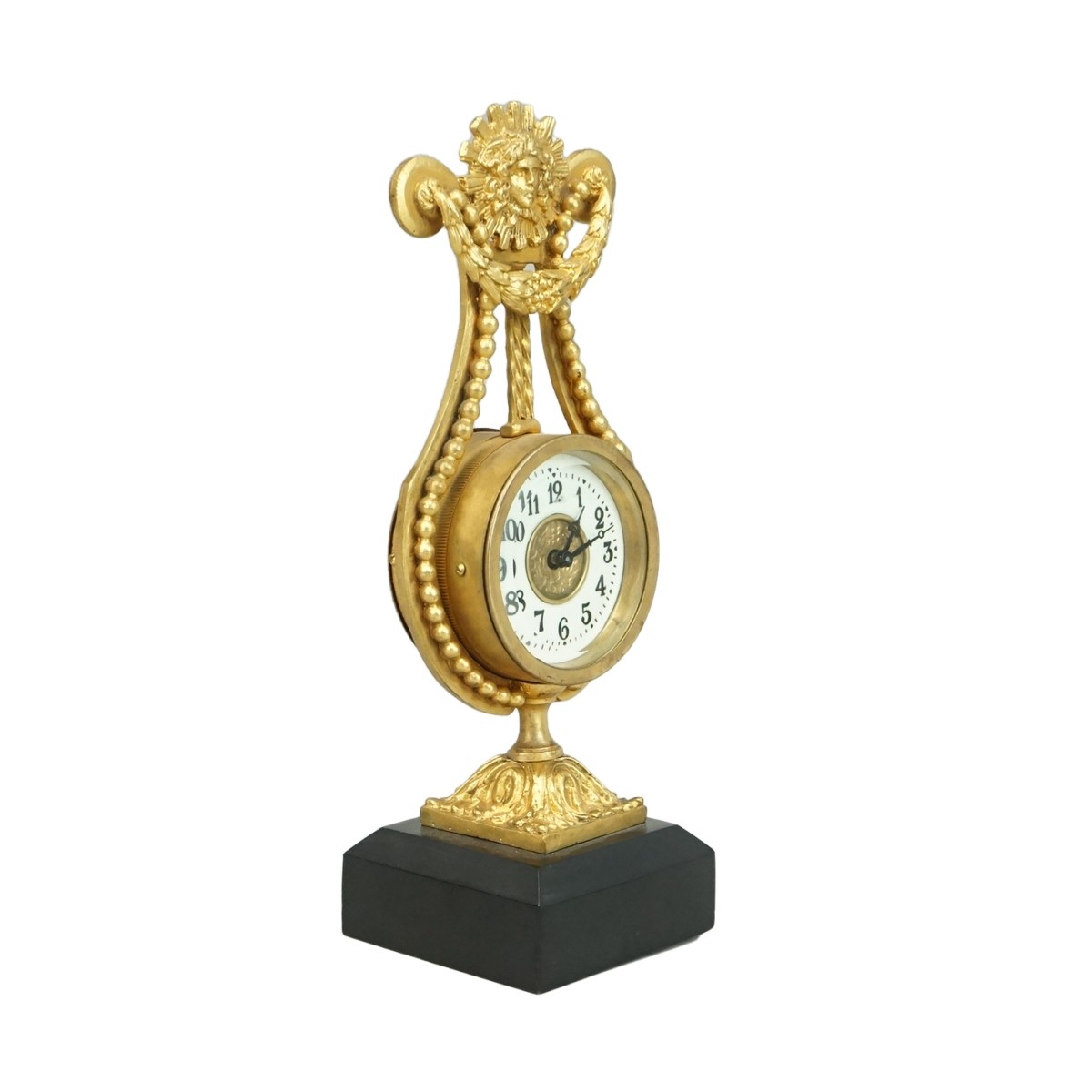 Marie Antoinette Style Bronze Clock