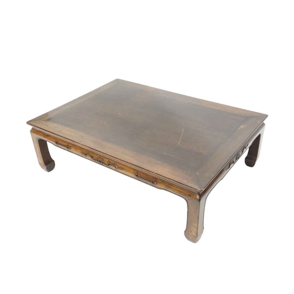Low Chinese Wooden Coffee Table